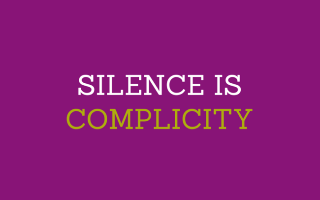 Silence is Complicity Silence is Complicity NME