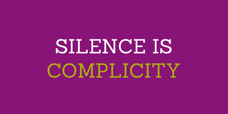 Silence is Complicity Silence is Complicity NME