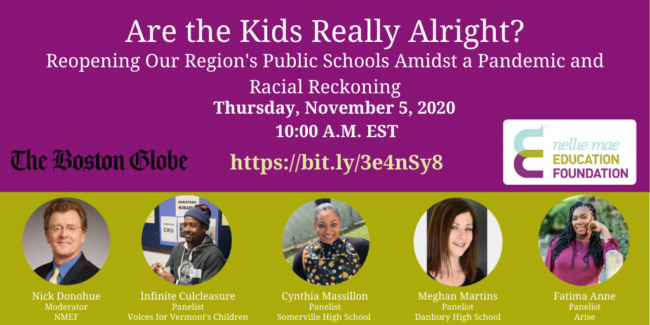 The Boston Globe Nellie Mae Education Foundation NME