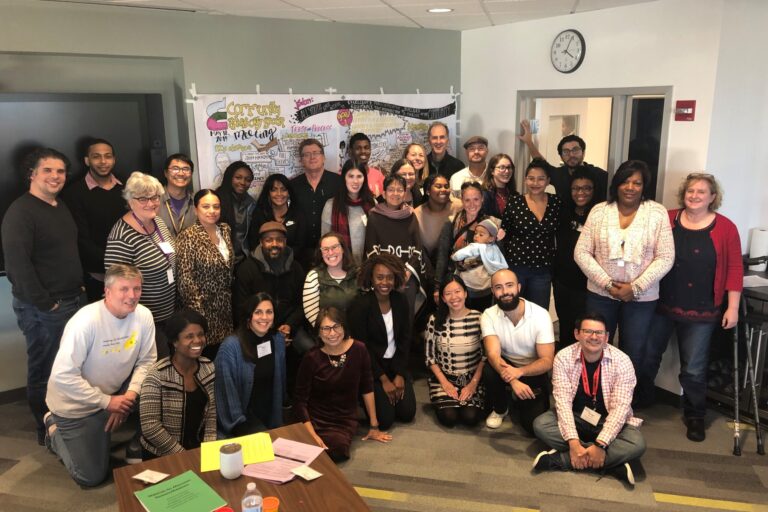 Nick Donohue with Nellie Mae staff and community advisors in 2019 Nick Donohue with Nellie Mae staff and community advisors in 2019 NME