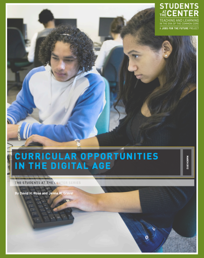 Curricular Opportunities in the Digital Age Curricular Opportunities in the Digital Age NME