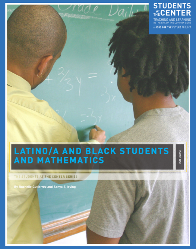 Latino_a and Black Students and Mathematics Latino_a and Black Students and Mathematics NME