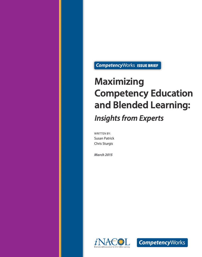 Maximizing Competency Education and Blended Learning NME