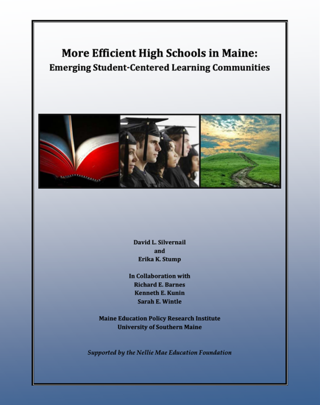 More Efficient High Schools in Maine More Efficient High Schools in Maine NME