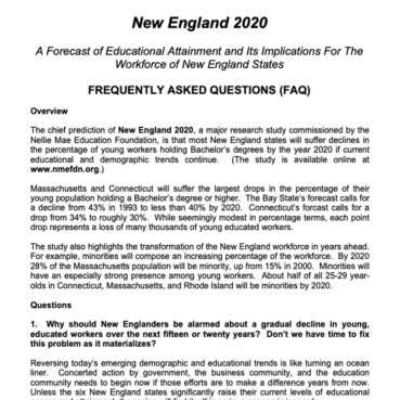 NELLIE MAE FOUNDATION NME 2020