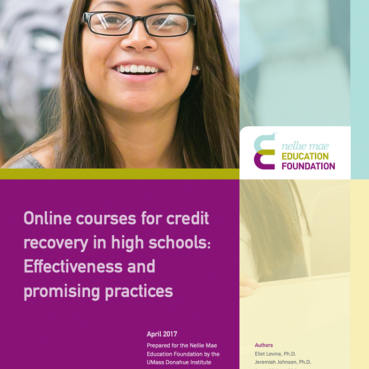 Online Courses For Credit Recovery In High Schools NME