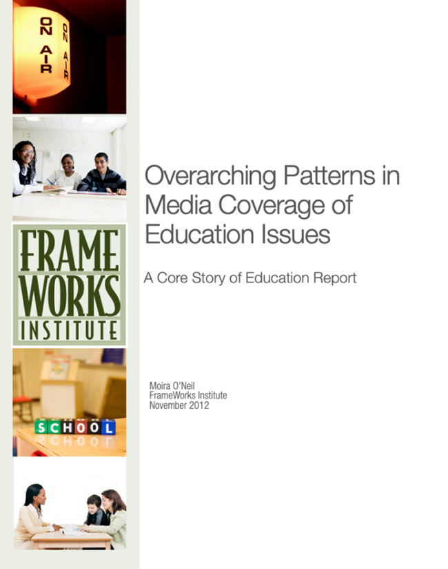 Overarching Media Coverage of Education Issues Overarching Media Coverage of Education Issues NME