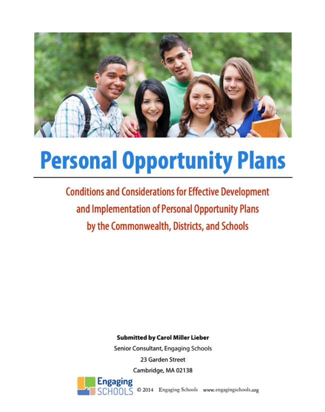 Personal Opportunity Plans Personal Opportunity Plans NME