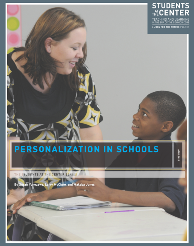 Personalization in Schools Personalization in Schools NME