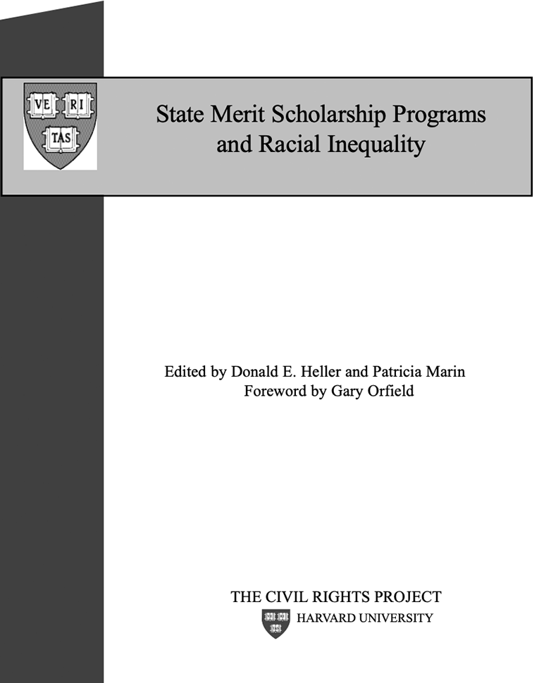 State Merit Scholarship Programs and Racial Inequity NME