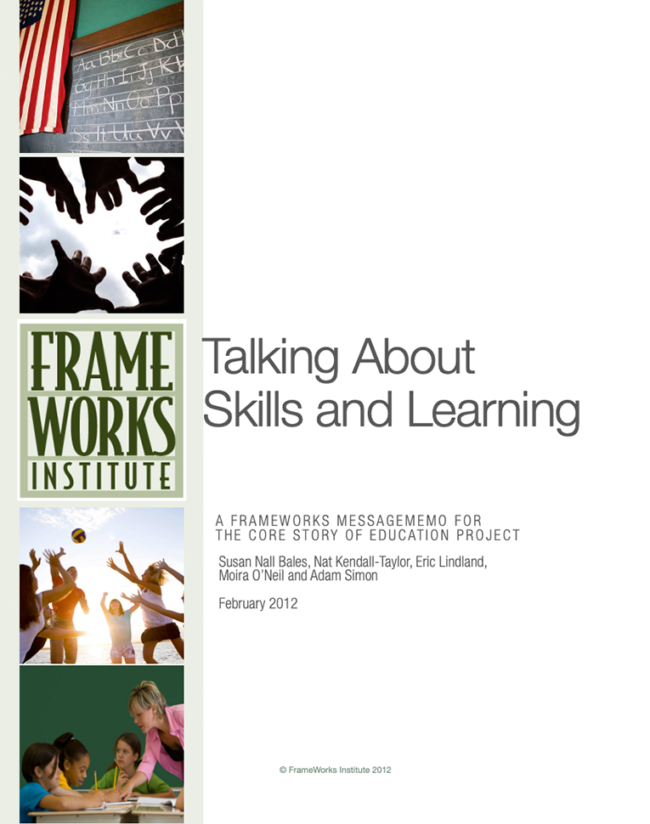 Talking about Skills and Learning Talking about Skills and Learning NME