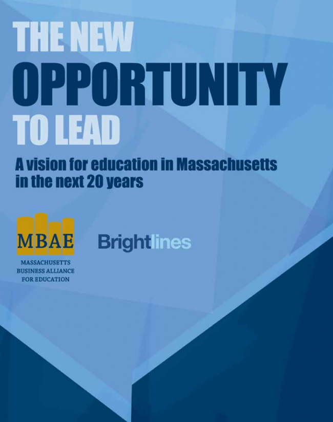 The New Opportunity to Lead The New Opportunity to Lead NME