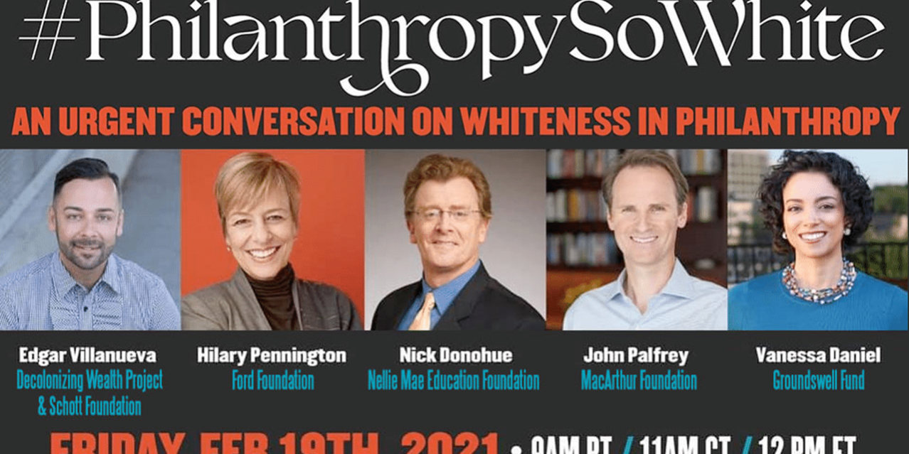 edequitytalks #philanthropysowhite Nellie Mae Education Foundation NME