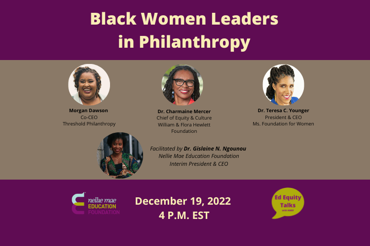 Black Women Leaders in Philanthropy Black Women Leaders in Philanthropy NME