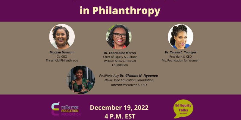 Black Women Leaders in Philanthropy Black Women Leaders in Philanthropy NME